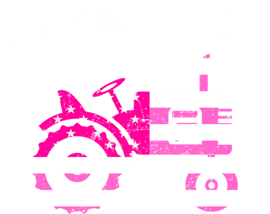 Farm Girl Pink Vintage Tractor Cool Gift Womens Gift Tank Top