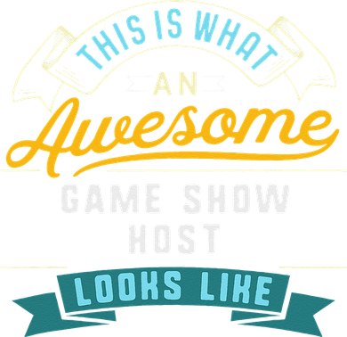 Funny Game Show Host Awesome Job Occupation Graduation Women's Long Sleeve Shirt