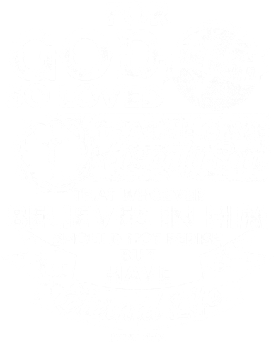 For God So Loved the World John 3:16 Toddler Hoodie