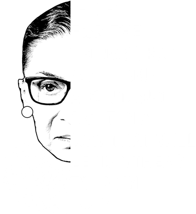 Ruth Bader Ginsburg Fight the Things You Care About Quote Kids T-Shirt