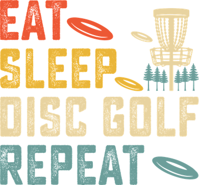 Frisbee Golf Vintage Eat Sleep Disc Golf Repeat Women's Sweatshirt