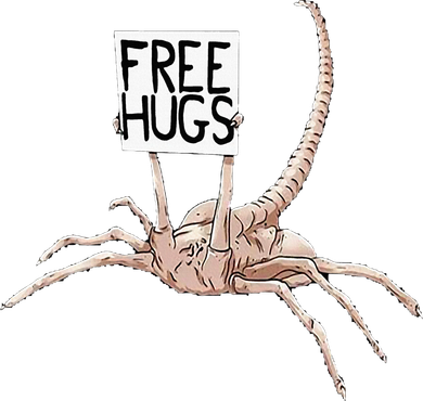 Free Hugs Alien Hooded Wearable Blanket