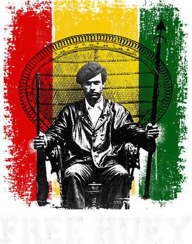 Free Huey Black History & African Roots Afro Empowerment Sweatshirt
