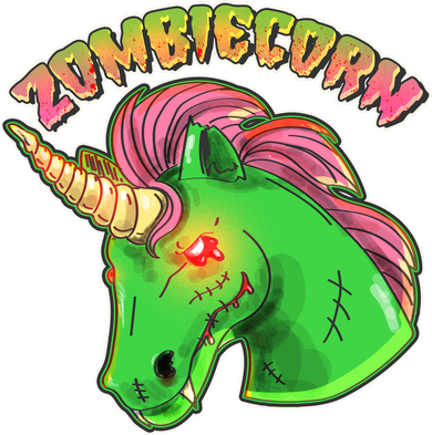 Zombiecorn Zombie Unicorn Kids T-Shirt