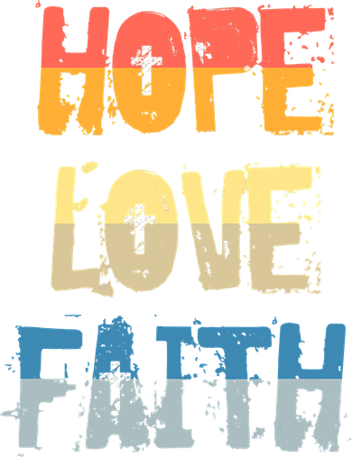 Faith Hope Love Christian Faith Saying Jesus Christ Women's Hoodie