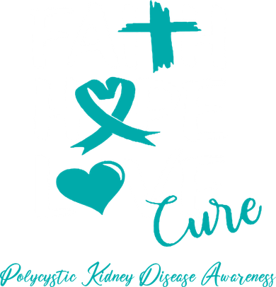 Faith Hope Love Polycystic Kidney Disease Awareness Hoodie