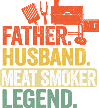 Father Husband Meat Smoker Legend Grilling Dad Meat Smoking Tumbler