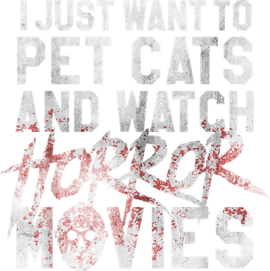 Funny Horror Movie Fan Halloween Cat Lover Gift Long Sleeve Shirt