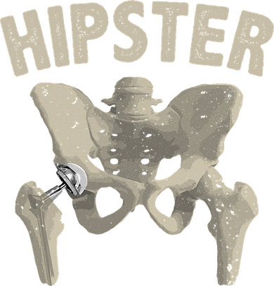 Funny Hip Surgery Gift  Hip Replacement Recovery Baby Bodysuit