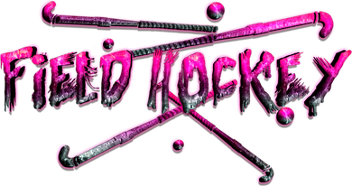 Field Hockey Sport Button