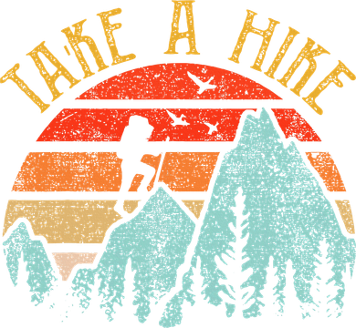 Funny Hiking Take A Hike Women Mountain Hiker Ornament