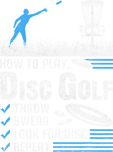 Funny How To Play Disc Golf Mousepad