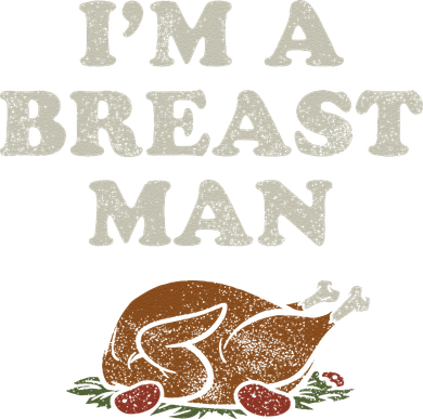 Funny Im A Breast Man Turkey Thanksgiving Kids Hoodie