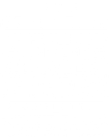 Funny I Am A Proud Boss Of Freaking Awesome Employees Boss Women's Hoodie