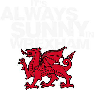 Funny ItS Always Sunny In Wrexham Wales Dragon Backpack