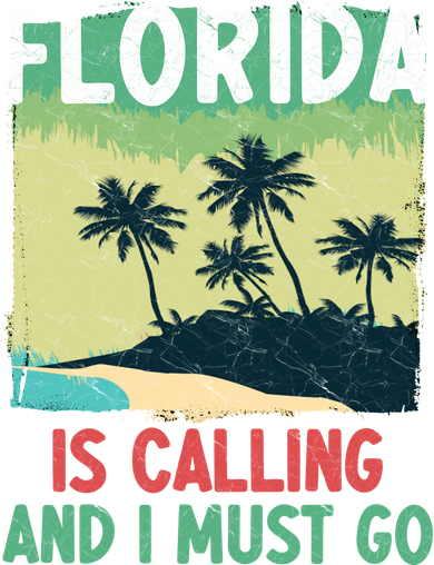 Florida Is Calling And I Must Go Women's Long Sleeve Shirt
