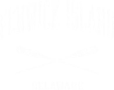 Fenwick Island Delaware Vintage Nautical Crossed Oars Gift Kids Long Sleeve Shirt