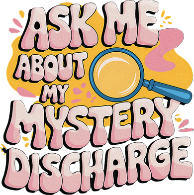 Funny Inappropriate Discharge Adult Humor Embarrassing Women's Long Sleeve Shirt