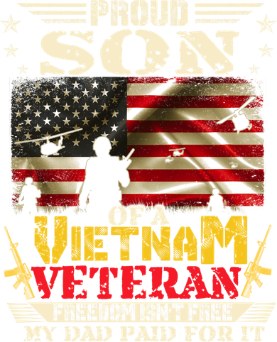 Freedom Isn't Freegreat Giftproud Son Of A Vietnam Veteran Dad Gift Ornament