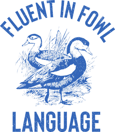 Fluent In Fowl Language Funny Swearing Cursing Ducks Joke Kids T-Shirt