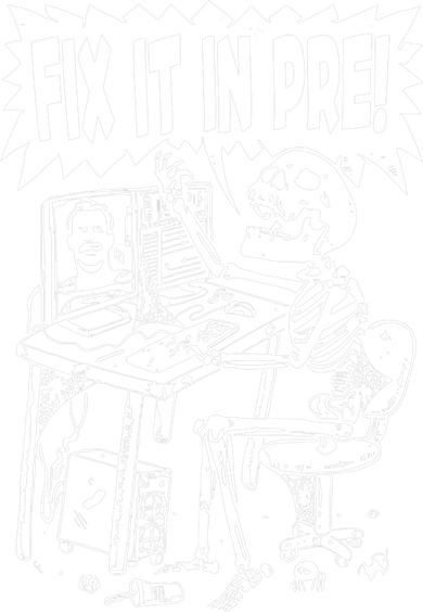 Fix It In Pre Classic Funny Vintage Mousepad