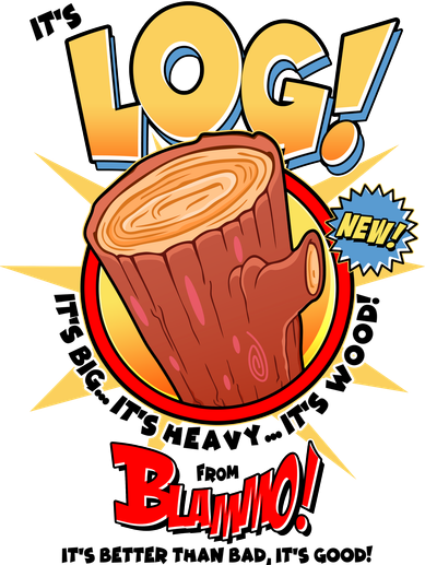 Funny It's Log Kids T-Shirt