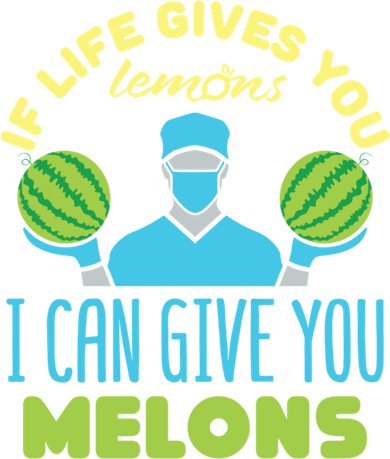 Funny If Life Gives You Lemons I Can Give You Melons Coffee Mug