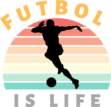 Futbol Is Life Baby Bodysuit