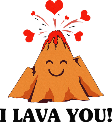 Funny I Lava You Gift For Cool Volcano Valentine's Day Women's Tank Top
