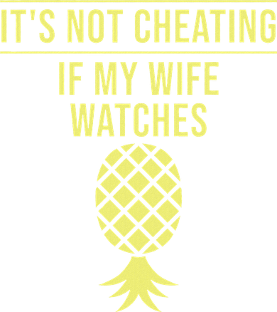Funny ItS Not Cheating If My Wife Watches Gift Husbands Women's Hoodie