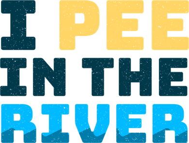 Funny I Pee In The River Summer Tubing Family Float Trip Gift Toddler Hoodie