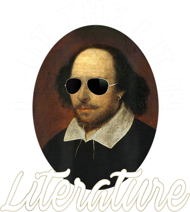 Funny I Put The Lit In Literature Gift Retro Funny Shakespeare Gift Toddler T-Shirt