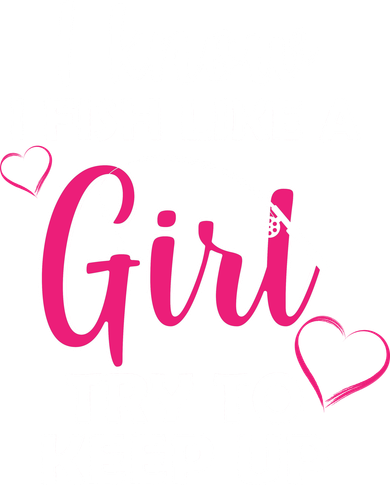 I Fish Like A Girl Try To Keep Up Coaster
