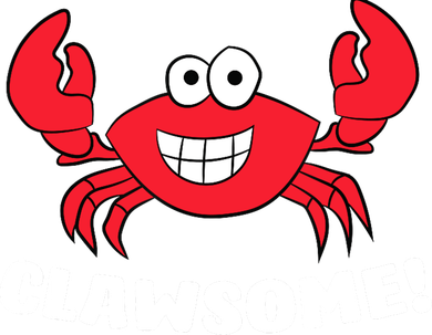 Funny Lobster Clawsome Sea Crab Cartoon Lobster Women's Dry Zone Grid Polo