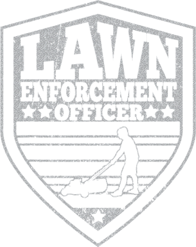 Funny Lawn Enforcement Officer Dad Lawn Mowing Bucket Hat