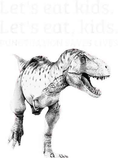 Funny Lets Eat Punctuation Saves Lives Grammar Ornament