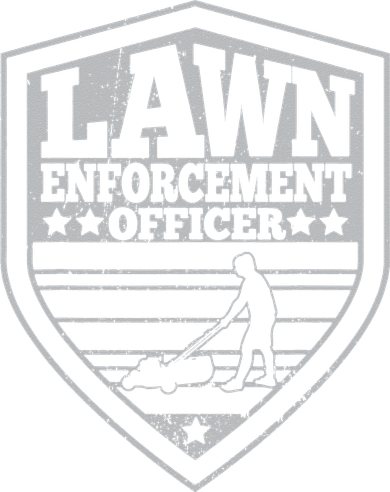 Funny Lawn Enforcement Officer Dad Lawn Mowing Bucket Hat