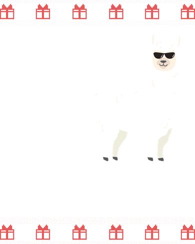 Fa La La Llama Ugly Christmas Mousepad
