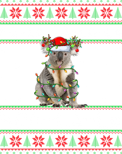 Fa La La Koa La La Koala Xmas Ugly Santa Koala Christmas Great Gift Toddler Hoodie