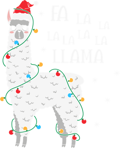 Fa La La Llama Christmas Lllama Essential Women's Tank Top