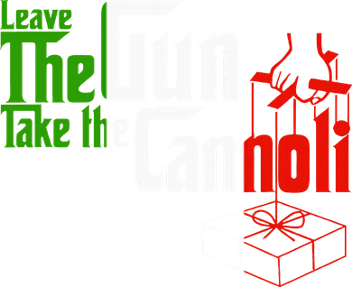 Funny Leave The Gun Take The Cannoli Italian Flag Women's T-Shirt