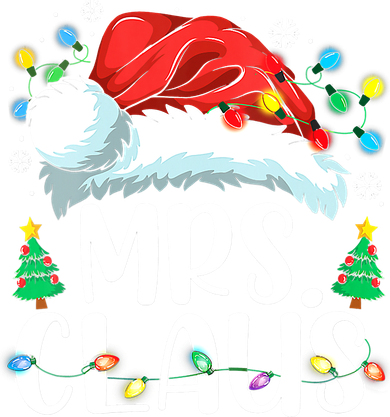 Funny Mrs Claus Santa Christmas Matching Couple Pajama Gift Button