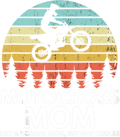 Funny Motocross Dirt Bike Mom Retro 70s Motocross Braaap Tumbler