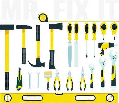 Funny Mr. Fix It Art For DIY Handyman  Repairman Lovers  Kids Hoodie