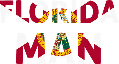 Florida Man & Florida State Flag Tank Top