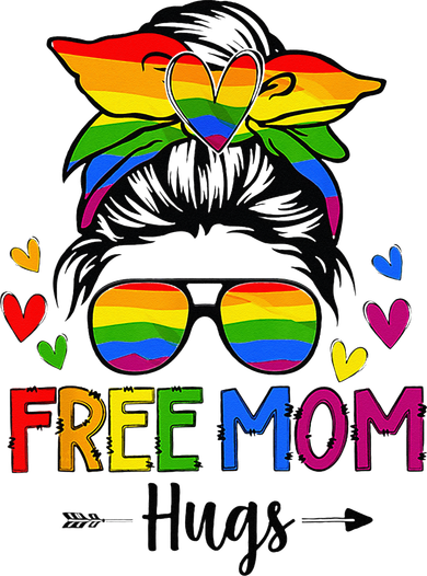 Free Mom Hugs Free Mom Hugs Inclusive Pride LGBTQ Bucket Hat