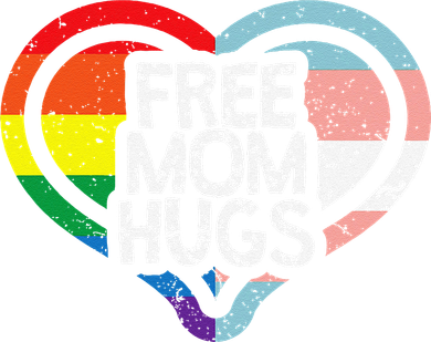Free Mom Hugs Rainbow Pride Tote Bag
