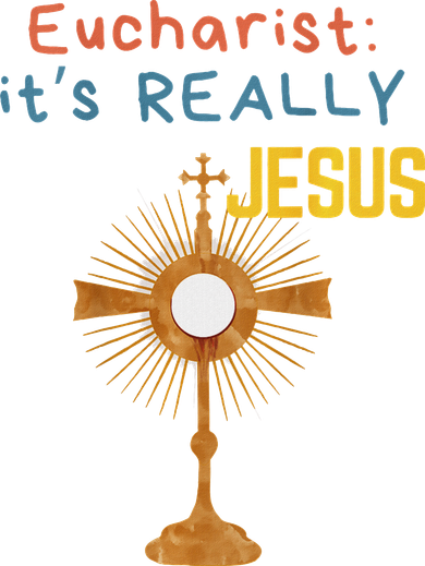 Front My Lord Monstrance Back Eucharist ItS Really Jesus Women's Sweatshirt