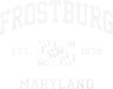 Frostburg Maryland MD Vintage State Athletic Style Doggie Tank