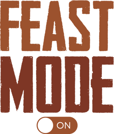 Feast Mode On Funny Thanksgiving Holiday Button